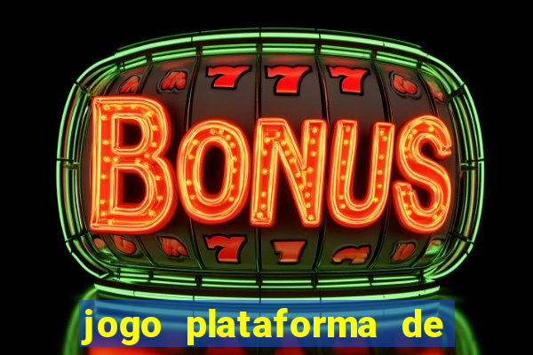 jogo plataforma de 3 reais